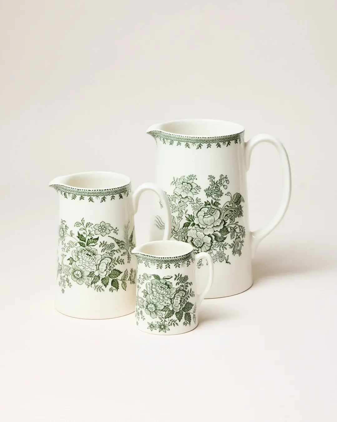 Vintage Transferware Pitchers