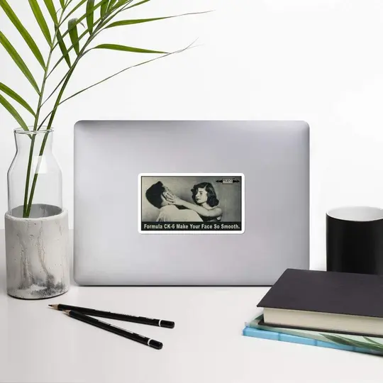 Formula CK-6 Make Your Face So Smooth Vinyl Sticker | Available in 3 Sizes!