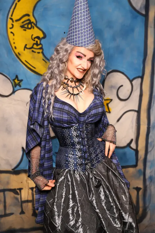 33. Petite Wench in Blue Troubadour - The Sapphire Séance Collection