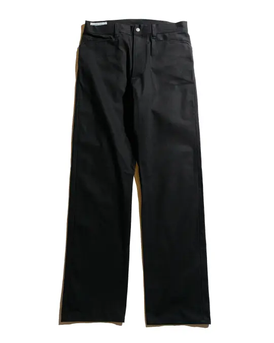 Sassafras Weeds Digger Pants Selvedge Duck Black