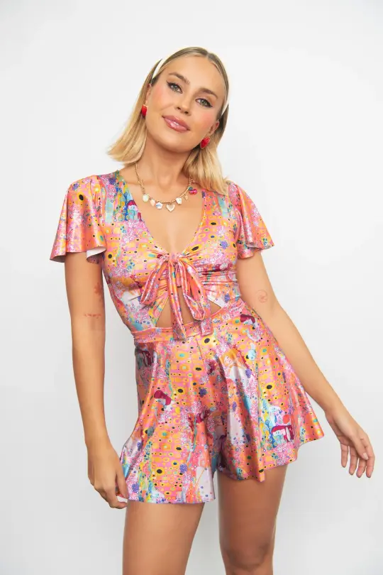 Klimt Water Serpent Rio Playsuit