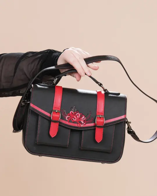 Higanbana (Spider Lily) Mini Messenger Bag
