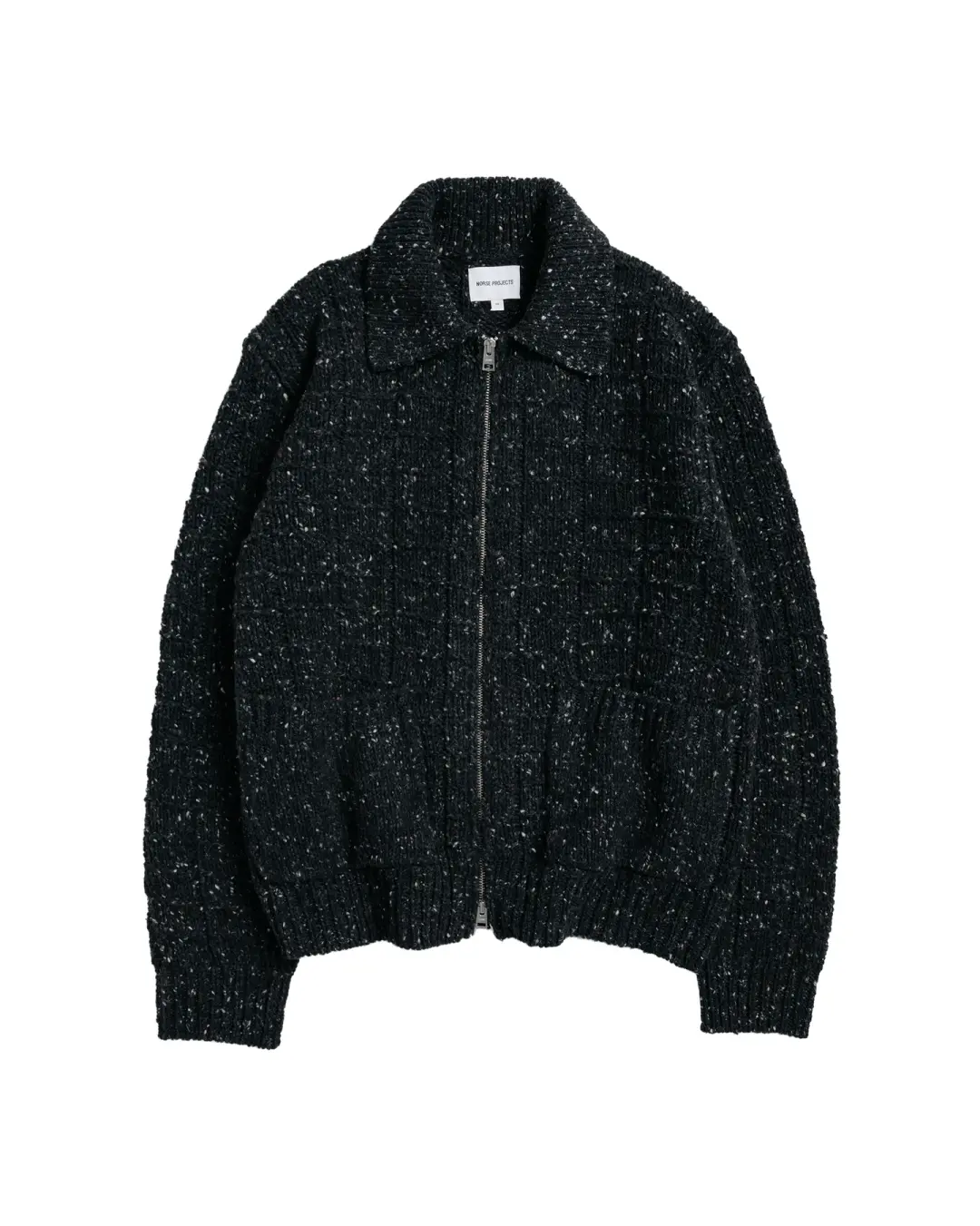 Norse Projects Aldrup Donegal Square Jacket Charcoal Melange