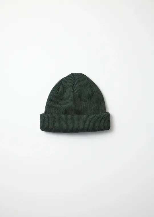 ROTOTO - Super Soft 2Way Hat - Dark Green/Black