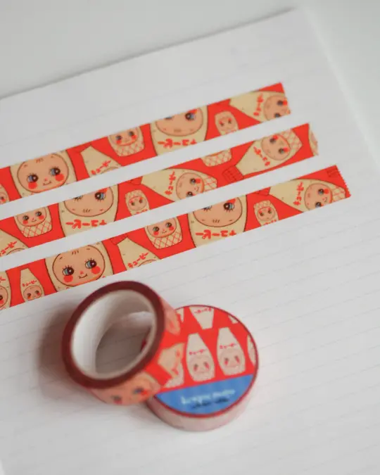 Kewpie Mayo Washi Tape