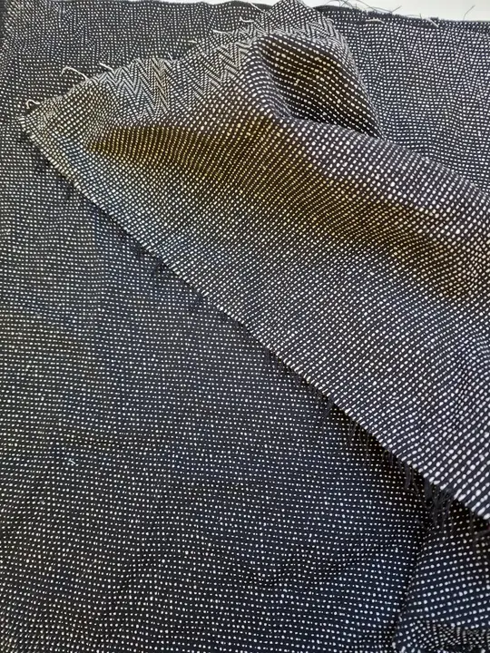 Black and white chevron fabric