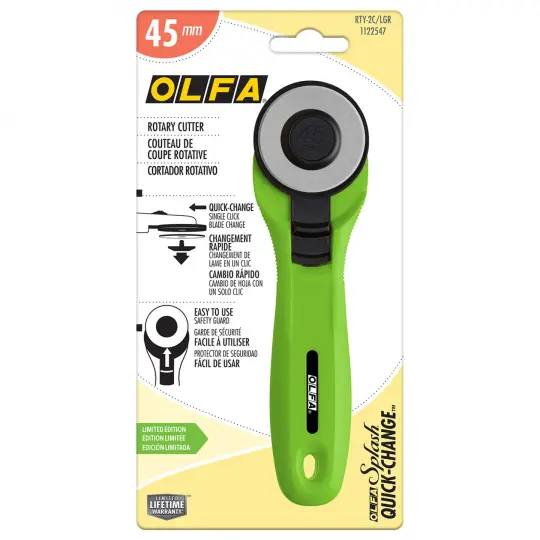 Olfa-Quick Change Rotary Cutter 45mm