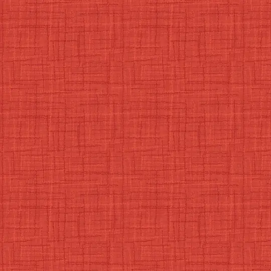 Grasscloth Cottons in Vermillion