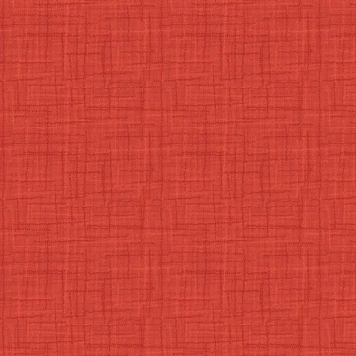 Grasscloth Cottons in Vermillion