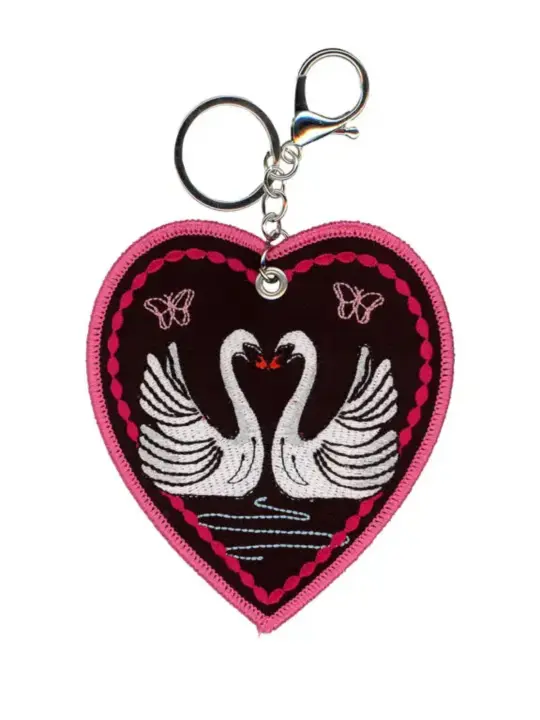 Swans Bag Charm