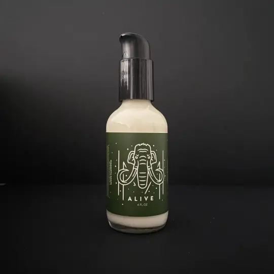 Alive aftershave balm with pump