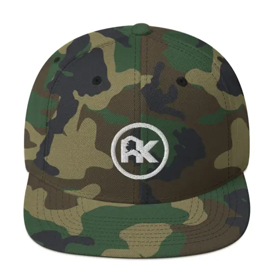 CJAK logo - White on Camo