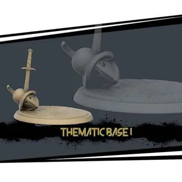 28mm Round Gladiator Base I