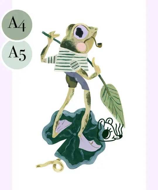 Frog Sailor