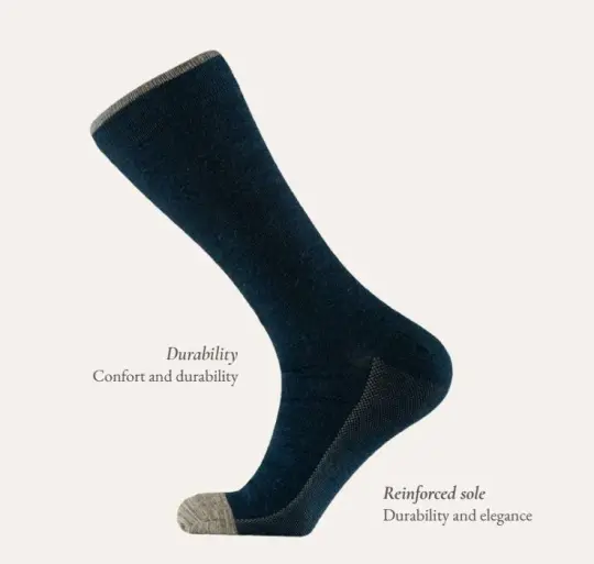 Dress Crew Premium Alpaca Socks