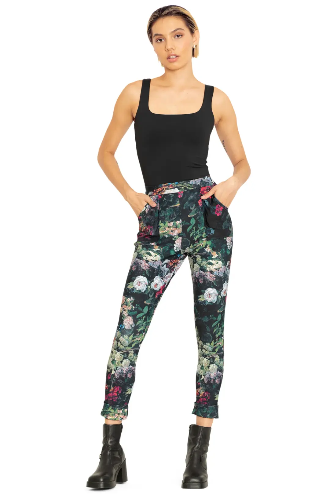 Take My Monet Cuffed Pants