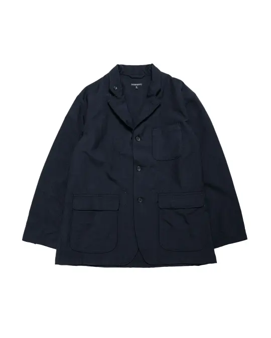 Engineered Garments Loiter Jacket Dark Navy Wool Uniform Serge