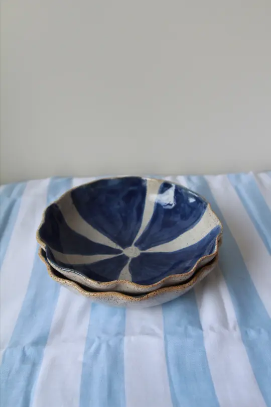 Midnight Flower Bowl