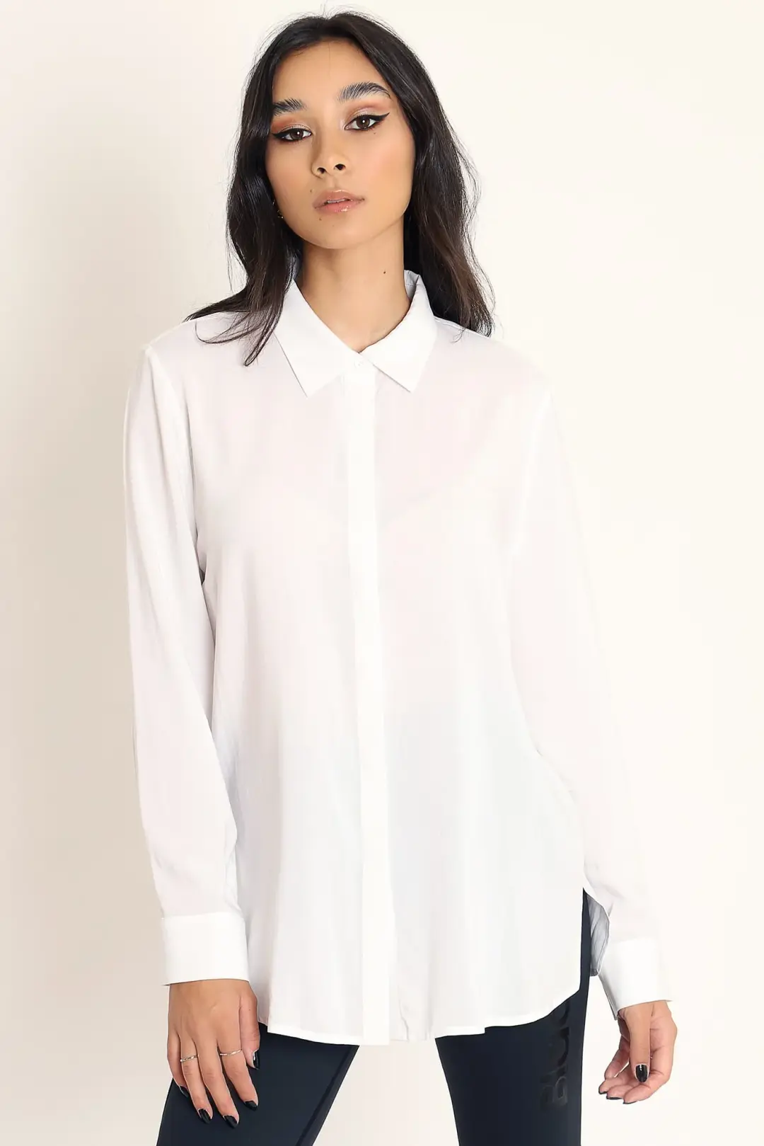 White Button Me Up Shirt
