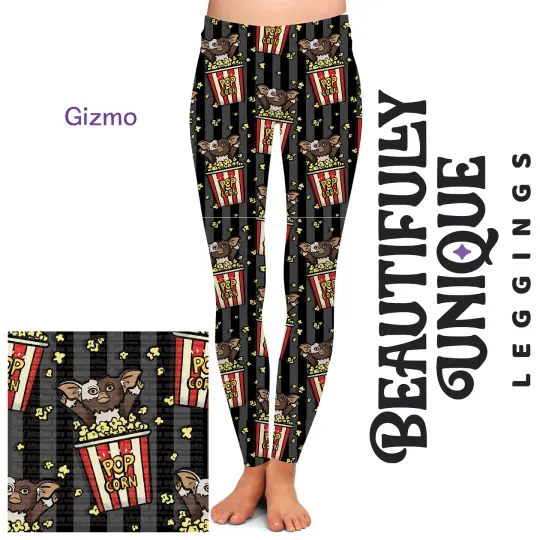 Gizmo Exclusive High-Waisted Gremlin-Inspired Leggings