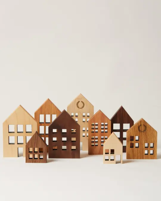 Crafted Wooden Villages