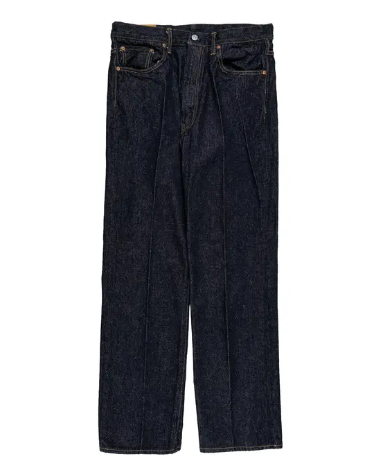 KAPTAIN SUNSHINE Skate Shoecut Denim Pants Indigo One Wash