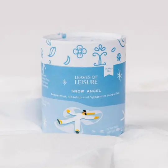 Snow Angel Herbal Tea: Canister (15 tea bags)