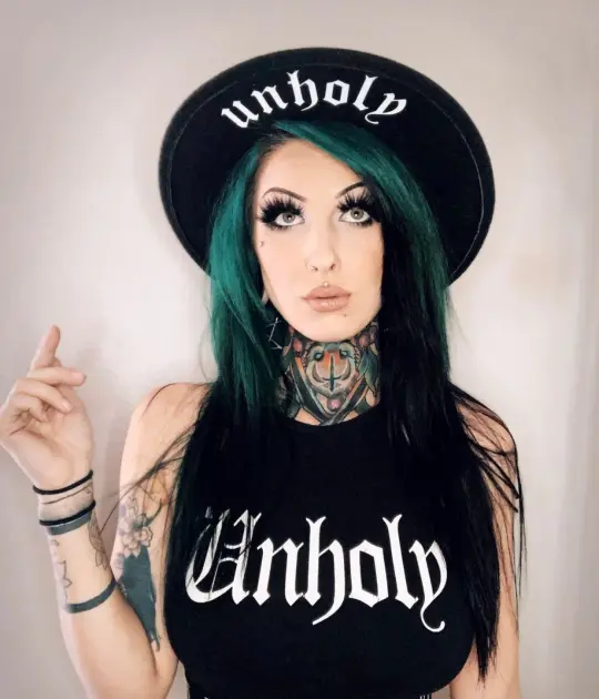 Unholy Vegan Felt Hat