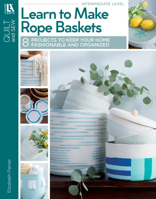 Learn To Make Rope Baskets-Book