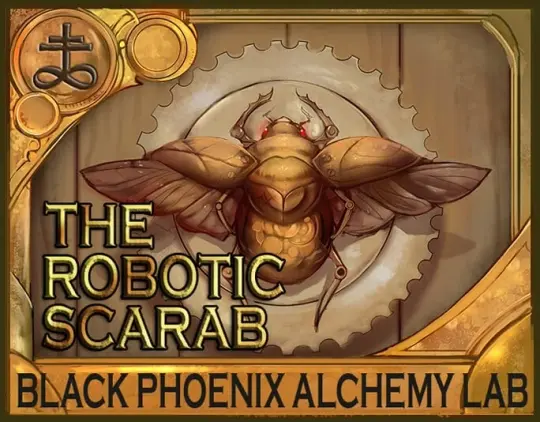 The Robotic Scarab Perfume Oil