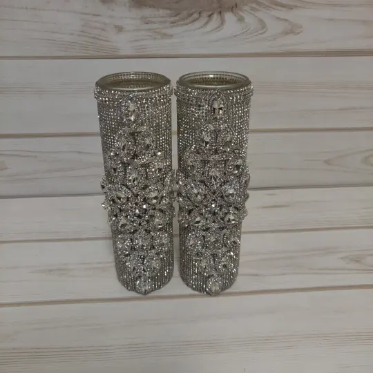 "Sharon" Bling Candle Set