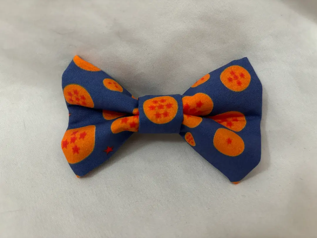Orange Star Hair Bow