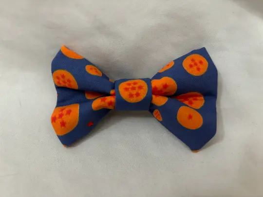 Orange Star Hair Bow
