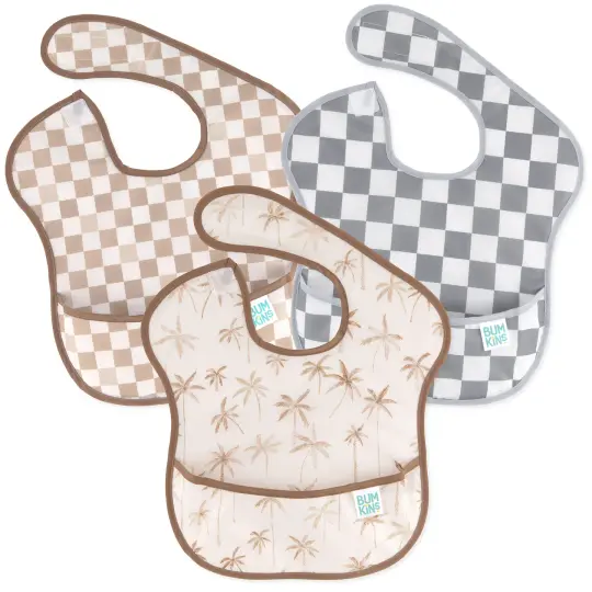 SuperBib® 3 Pack: Palms + Check