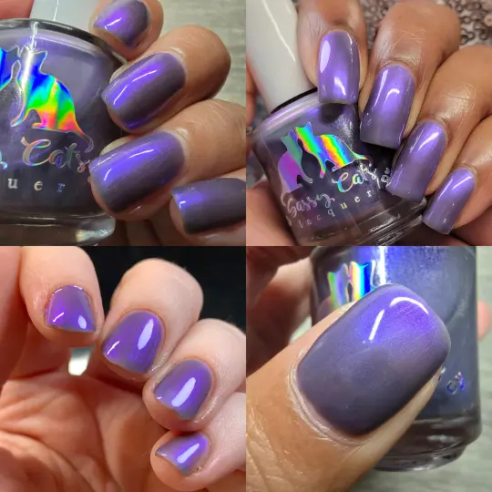 Sassy Cats Lacquer: "Never Sleep" *OVERSTOCK*