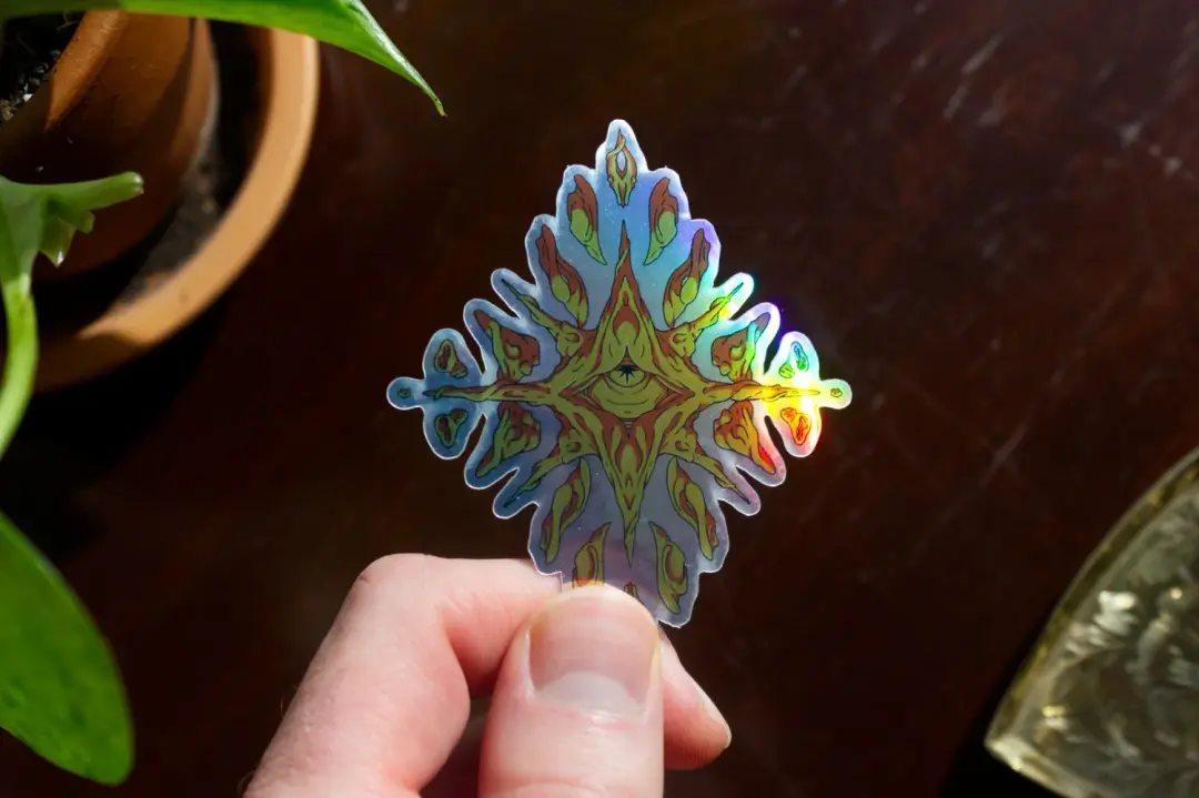 UNHOLY TRINITY Holo Sticker