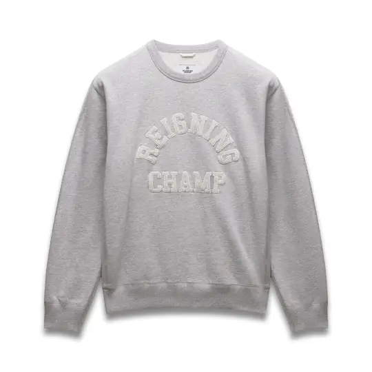 Midweight Terry Arch Logo Standard Crewneck