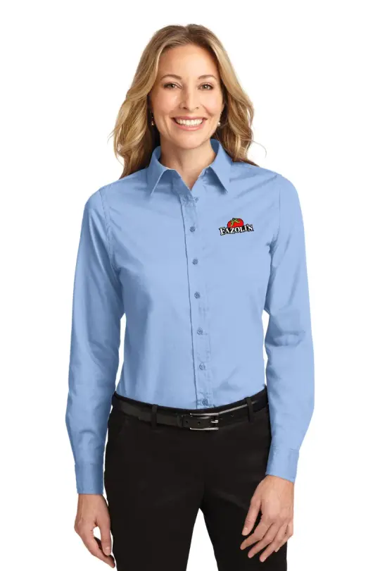 FZ L608 Ladies long sleeve easy care shirt BRIGHT COLORS