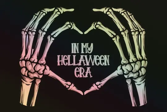 HHC presents  In My Hellaween Era Decal
