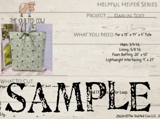 Helpful Heifer Darlin Tote