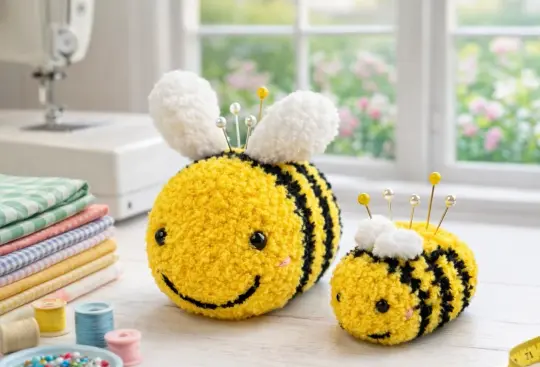 Bumble Bee Pin Cushion