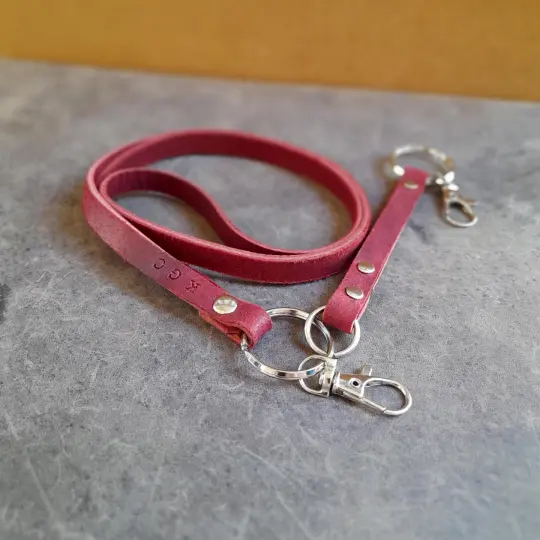 The Adapt Lanyard | Personalized Leather Lanyard & Keychain