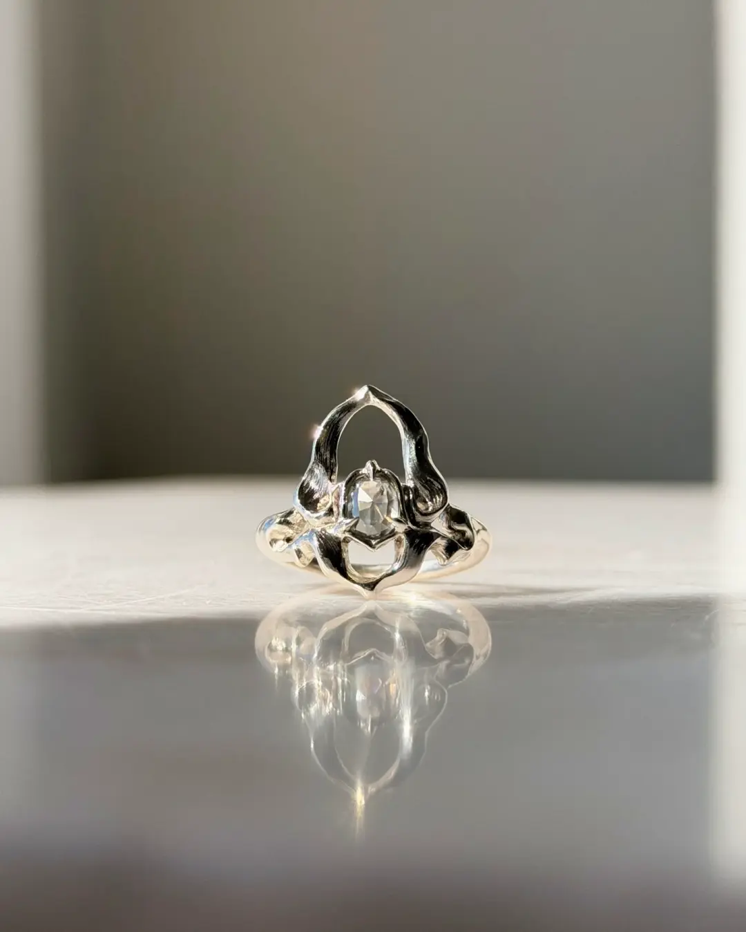 Scarab // 14kw + 0.67ct Diamond