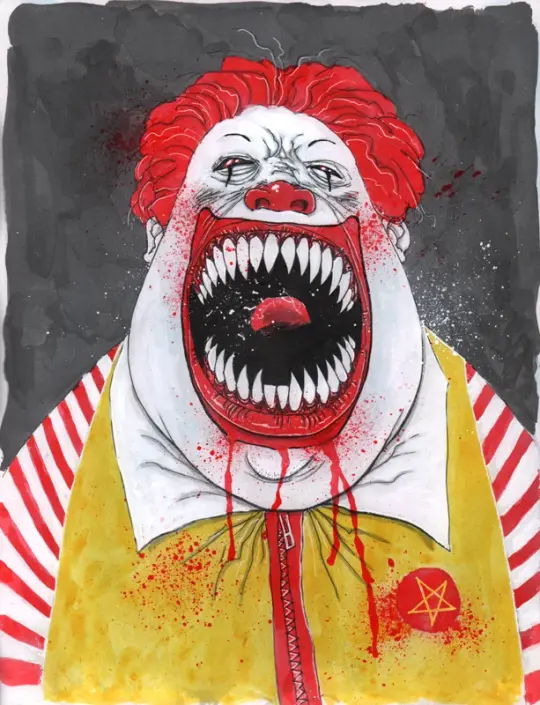 FAST FOOD FIENDS PAINTINGS