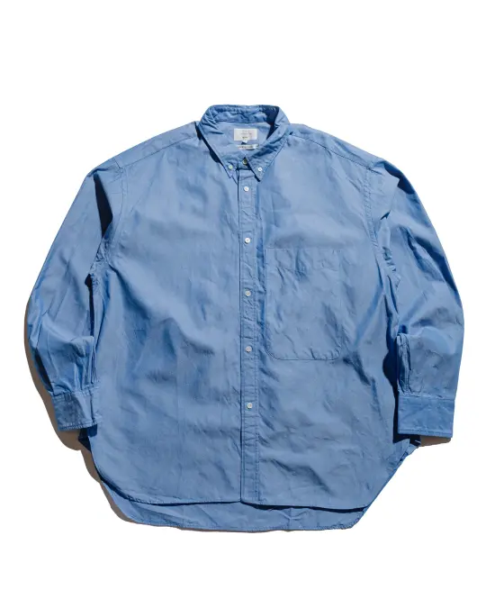 Beams Plus Studio Nicholson Lisa Oxford Shirt Blue