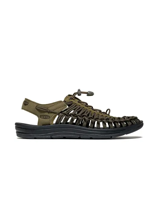 KEEN UNEEK Dark Olive/Black