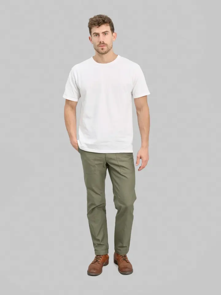 FOB Factory F0431 Baker Pants Olive