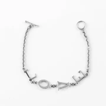 LOVE Silver Chain Bracelet
