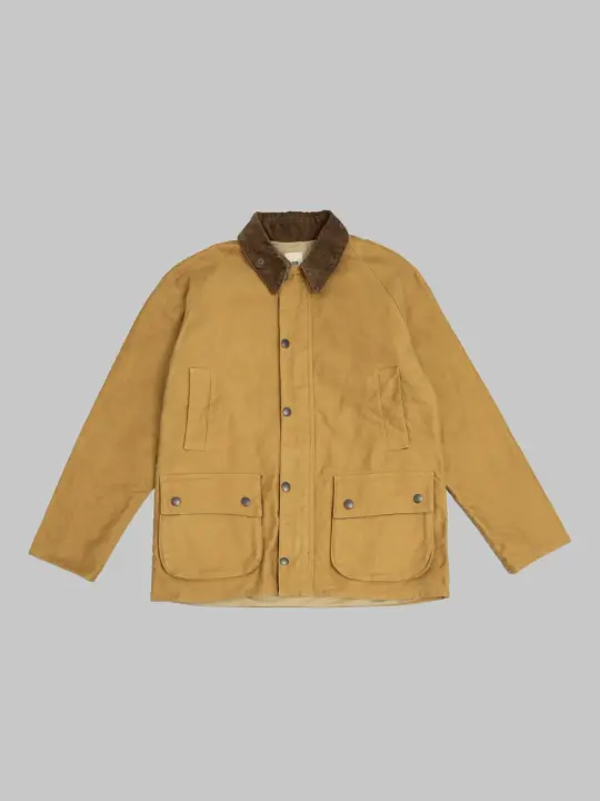 FOB Factory F2361 Moleskin Riding Jacket Khaki