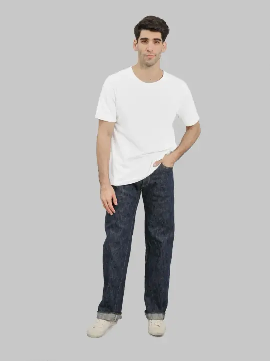 ONI Denim 200 "Kase" 16oz Natural Indigo Wide Straight Jeans